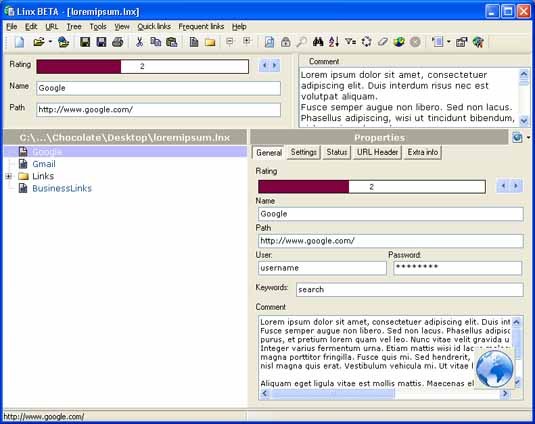 Linx Screenshot
